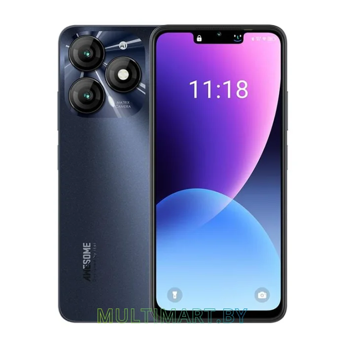 Смартфон Itel A70 3GB/128GB (черный)